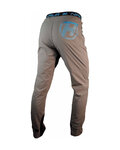 HAVEN Długie spodnie kolarskie bez szelek - NALISHA LONG - szary/niebieski