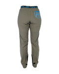 HAVEN Długie spodnie kolarskie bez szelek - NALISHA LONG - szary/niebieski