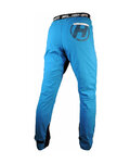HAVEN Długie spodnie kolarskie bez szelek - NALISHA LONG - niebieski/biały