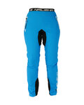 HAVEN Długie spodnie kolarskie bez szelek - NALISHA LONG - niebieski/biały