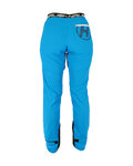 HAVEN Długie spodnie kolarskie bez szelek - NALISHA LONG - niebieski/biały