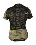 HAVEN Koszulka kolarska z krótkim rękawem - SINGLETRAIL WOMEN - zielony/żółty