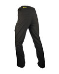 HAVEN Długie spodnie kolarskie bez szelek - POLARTIS - czarny/zielony