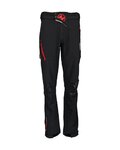 HAVEN Długie spodnie kolarskie bez szelek - POLARTIS - czerwony