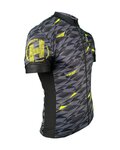 HAVEN Koszulka kolarska z krótkim rękawem - SKINFIT NEO - czarny/zielony