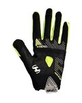 HAVEN Kolarskie rękawiczki z długimi palcami - DEMO NEO LONG - czarny/zielony