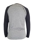 HAVEN Letnia koszulka kolarska z długim rękawem - FACTORY TRAIL - czarny/szary