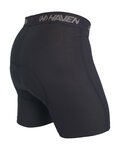 HAVEN Krótkie spodnie kolarskie bez szelek - FACTORY HMS - czarny