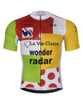 BONAVELO Koszulka kolarska z krótkim rękawem - 1985 LA VIE CLAIRE TDF - kolorowy