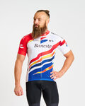BONAVELO Koszulka kolarska z krótkim rękawem - 1996 BANESTO - niebieski/biały/czerwony