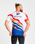 BONAVELO Koszulka kolarska z krótkim rękawem - 1996 BANESTO - niebieski/biały/czerwony