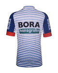 BONAVELO Koszulka kolarska z krótkim rękawem - BORA KID 2026 - biały/kolorowy