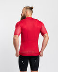 HOLOKOLO Koszulka kolarska z krótkim rękawem - VICTORIOUS ELITE - czerwony