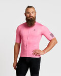 HOLOKOLO Koszulka kolarska z krótkim rękawem - VICTORIOUS ELITE - różowy