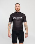 HOLOKOLO Koszulka kolarska z krótkim rękawem - GEAR UP - czarny
