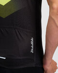 HOLOKOLO Koszulka kolarska z krótkim rękawem - ARROW II - jasnozielony/czarny