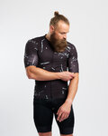 HOLOKOLO Koszulka kolarska z krótkim rękawem - PASSION - czarny