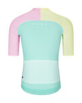 HOLOKOLO Koszulka kolarska z krótkim rękawem - PERFORMANCE - jasnozielony/kolorowy