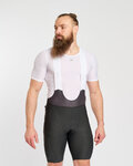 HOLOKOLO Krótkie spodnie kolarskie z szelkami - NOVEL PRO - antracyt