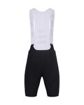 HOLOKOLO Krótkie spodnie kolarskie z szelkami - NOVEL PRO - czarny