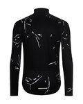 HOLOKOLO Zimowa koszulka kolarska z długim rękawem - PASSION WINTER - czarny/biały