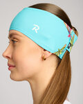 RIVANELLE Opaska kolarska - SUMMER HEADBAND - turkusowy/kolorowy