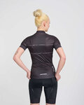 RIVANELLE Koszulka kolarska z krótkim rękawem - GEAR UP - czarny