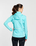 RIVANELLE Kolarska wodoodporna kurtka - WIND/RAIN - turkusowy