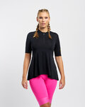 RIVANELLE Koszulka kolarska z krótkim rękawem - GRACE - czarny