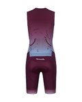 RIVANELLE Kombinezon kolarski - SNIPP - bordowy/niebieski