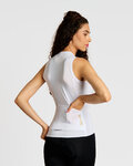 RIVANELLE Koszulka kolarska bez rękawów - PURE - biały