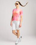 RIVANELLE Koszulka kolarska z krótkim rękawem - COSMA - pomarańczowy/różowy
