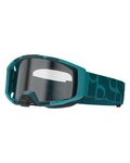 IXS Okulary kolarskie - TRIGGER CLEAR GOGGLE - zielony