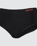 ZONE3 Bokserki - SEAMLESS SUPPORT BRIEFS - czarny