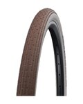 SCHWALBE opona -  FAT FRANK 28x2.00 (50-622) TWINSKIN K-GUARD - brązowy