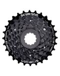 SHIMANO kaseta - CASSETTE HG200 7 12-28 - czarny