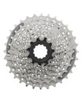 SHIMANO kaseta - CASSETTE HG201 9 11-32 - srebrny