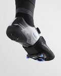 SHIMANO Kolarskie ochraniacze na buty rowerowe - DUAL SOFTSHELL TOE - czarny