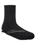SHIMANO Kolarskie ochraniacze na buty rowerowe - DUAL SOFTSHELL - czarny