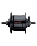 SHIMANO przednia piasta z dynamem - DHC3000 36 - czarny