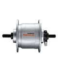 SHIMANO przednia piasta z dynamem - DHC3000 36 - srebrny