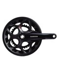 SHIMANO korby i tarcze - TOURNEY A070 170mm 50/34 - czarny