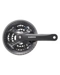 SHIMANO korby i tarcze - ACERA 175mm 42/32/22 - czarny
