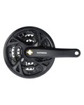 SHIMANO korby i tarcze - ACERA 175mm 48/36/26 - czarny