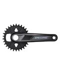 SHIMANO korby i tarcze - DEORE M6120 175mm 30 - czarny