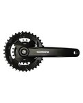 SHIMANO korby i tarcze - ALTUS MT101 75mm 36/22 - czarny
