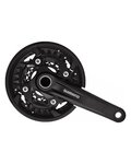 SHIMANO korby i tarcze - SLX MT500 40-30-22 3x10 - czarny