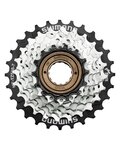 SHIMANO wolnobieg - TZ510 7 - srebrny/czarny
