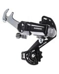 SHIMANO przerzutka - TOURNEY TY200GS HOOK - czarny