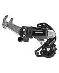 SHIMANO przerzutka - TOURNEY TY200GS HOOK - czarny